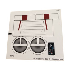 LEGO Aufkleber / Sticker Bogen