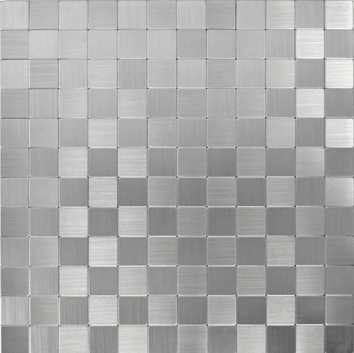 Mosaik wandpaneel metall - mosaik,