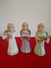 Engel 3 Stk. Weihnachtsengel Keramik Handbemalt Handarbeit Weihnachten Deko