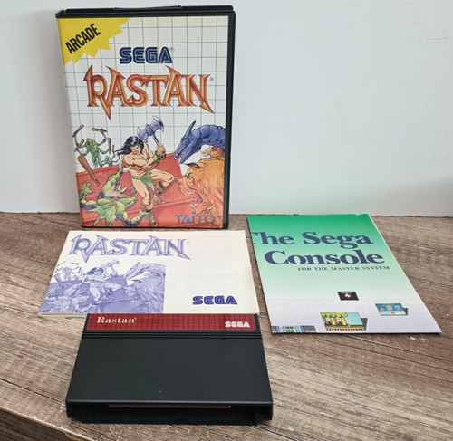Sega master system rastan - sega,