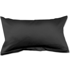 Lorena Uni Mako Satin Bettwäsche Kissenbezüge Spannbettlaken 7190-85 anthrazit