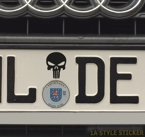 Nummernschild aufkleber - nummernschild,