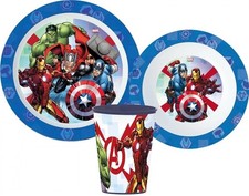 Avengers Kinder-Geschirr Set
