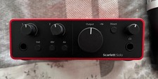Focusrite Scarlett Solo 4th