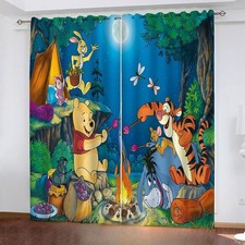 Maßgefertigte Vorhänge 11.Winnie the Pooh Schlafzimmer Verdunklung UV-Schutz