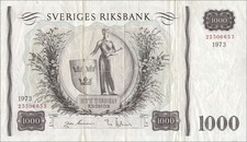 Schweden / Sweden P.046f 1000