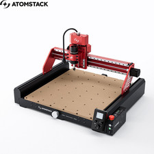 NEU ATOMSTACK C4 Pro 4-Axis 200W CNC Vielseitige Fräsmaschine 2000mm/m 420×420mm