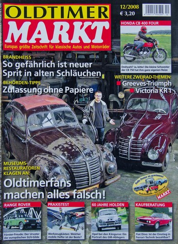Oldtimer markt 2008 - 12/2008, –