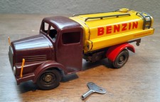 DDR Spielzeug / Blechspielzeug MSW - MSB IFA S4000 H3A "Benzin" mit Federwerk 2