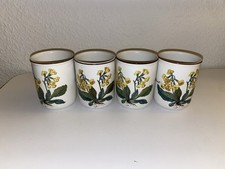 4x Villeroy&Boch Botanica Saft Kakao Tee Becher Kaffeebecher Primula officinalis