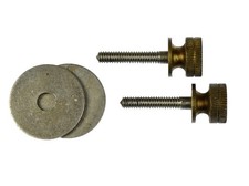 Paar Schrauben für Werkhalter Uhren Ersatzteil Uhrwerk Wanduhr Regulator clock