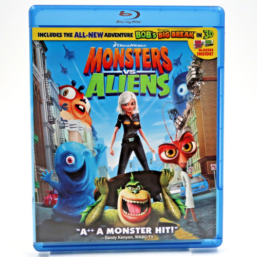 Monsters aliens blu ray - vs.,