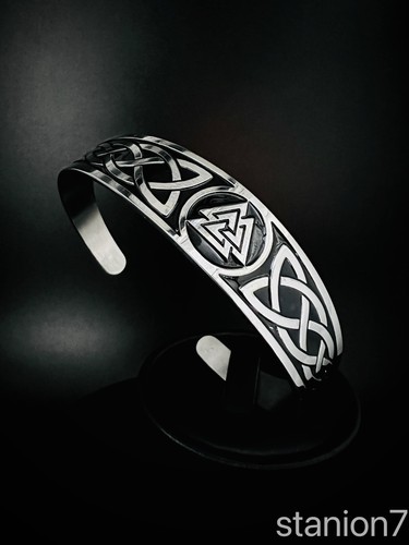 Valknut ewiger knoten armreif - valknut,