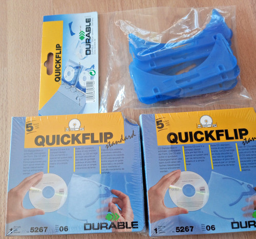 Durable dvd box quickflip - cd,