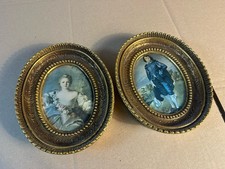 2 X Antik Gold 17x13cm