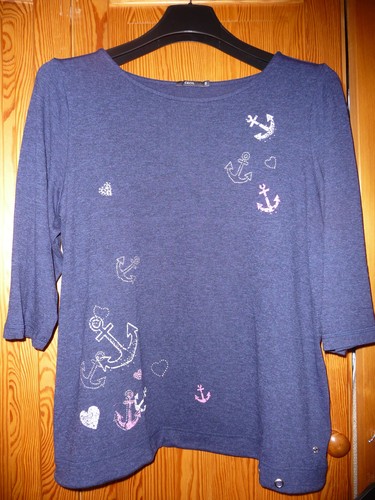 Cecil pulli blau maritim anker - cecil,