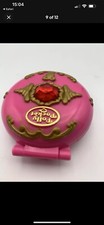 Vintage 1992 Polly Pocket Ruby Gem Jewel Collection Jewelled Palace