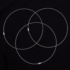 Set 20 Stck. Silber Metall 18