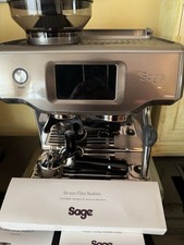 SAGE Espressomaschine the Barista Touch SES880BES 880 Edelstahl, Siebträger