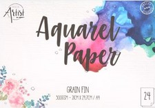 Aquarellblock Zeichenblock