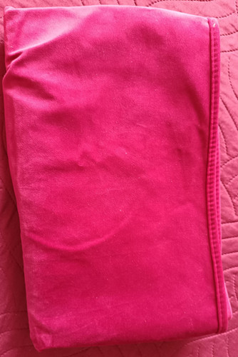 Ruschfreier pinkfarbener
