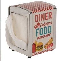 Metall Serviettenspender Diner