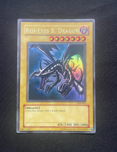Red eyes dragon sdj - b., sdj-001