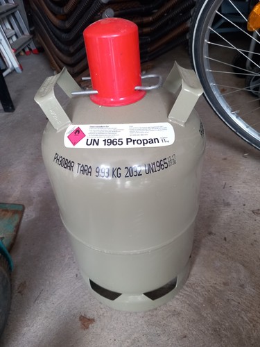 Propan gasflasche grau - propan,