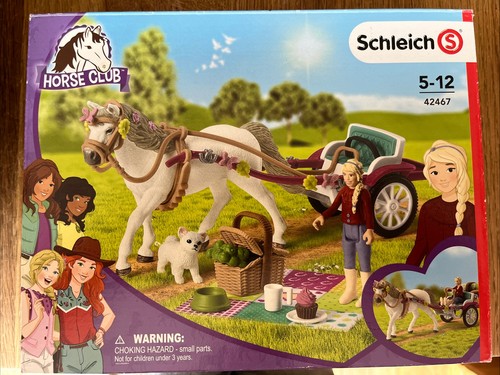 Schleich horse club - horse, kutsche
