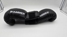 HAMMER Boxhandschuhe 10oz schwarz – Training Sparring Klettverschluss