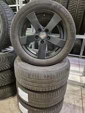 Satz Sommerräder auf