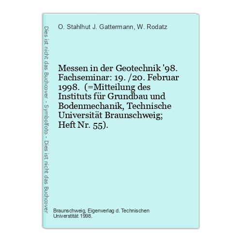 Messen der geotechnik - der,