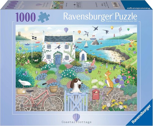 Coastal cottage puzzle - cottage,