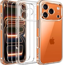 Hülle + 2X Schutzglas für iPhone 17 Pro / 17 Pro Max Full Glasfolie Case KLAR