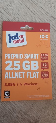 Jamobil prepaid smart sim - prepaid,