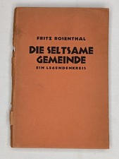 Fritz Rosenthal Die Seltsame