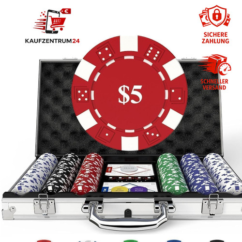 Pokerkoffer mit 5g - pokerkoffer, 11,5g
