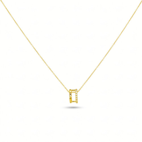 Halskette 585 gelbgold - halskette,