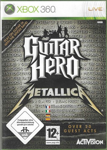 Xbox 360 guitar hero - xbox,