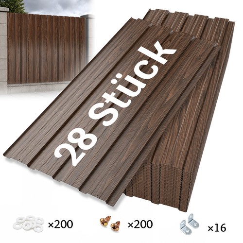 Trapezblech holzoptik stk - trapezblech,