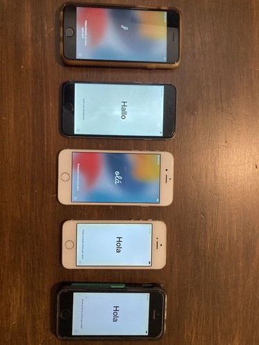 Iphones 128gb 2x 6s - 5, iphones: