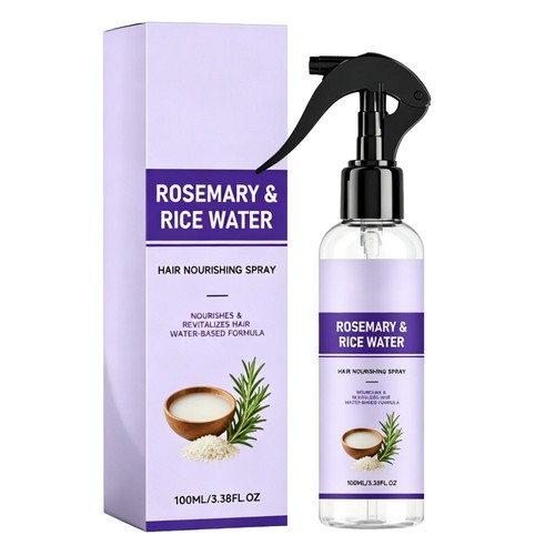 Rosmarin und reiswasserspray - und,