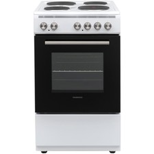 Daewoo Standherd mit 4 Massekochplatten Elektroherd freistehend 50 cm gebraucht