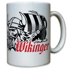 Wikinger Drachenboot Schiff Helm Odin Krieger Langschiff - Tasse #10892