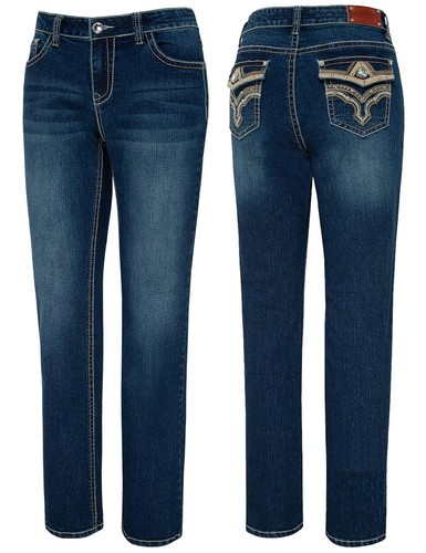 Diamond western damen bootcut - western,