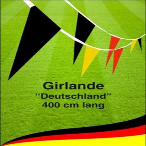 Wimpelgirlande deutschland - wimpelgirlande, m