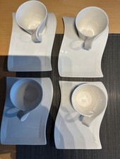 4 x Cappuccino Tassen Set New