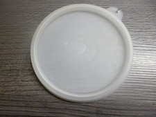 Tupperware  Ersatz-Deckel " H "  Nr.733  Farbe weiß 10 cm Candy  Kleine Dosen