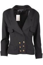 CHANEL BLAZER SCHWARZ 1988