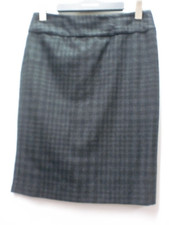karierter Woll Rock Gr. 38 von